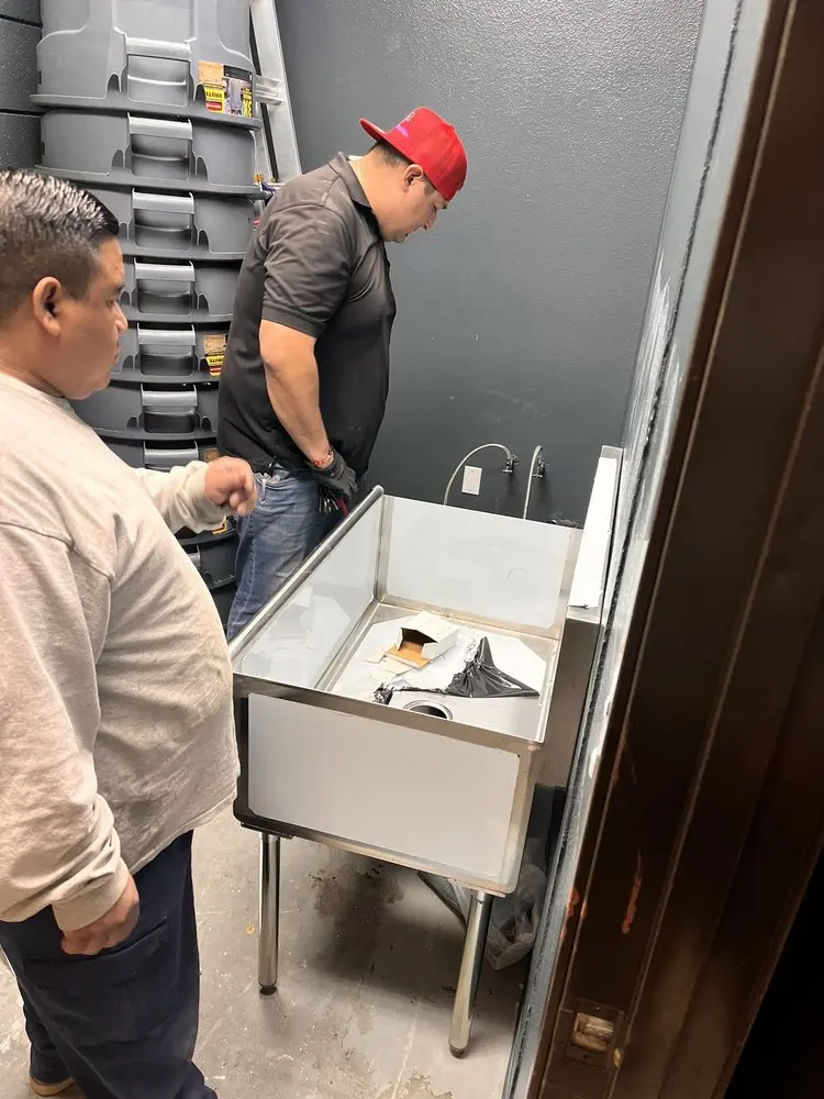 Commercial plumbing and sink installation in Westover Hills