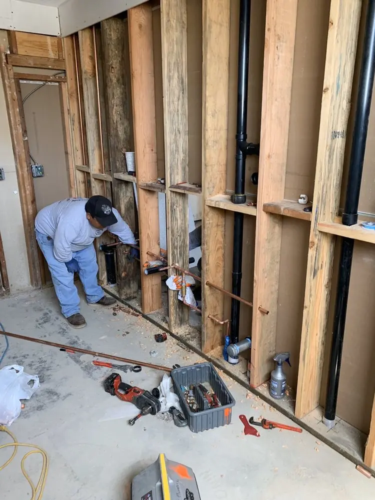 Commercial rough-in plumbing for Water Heater Replacement in Westover Hills
